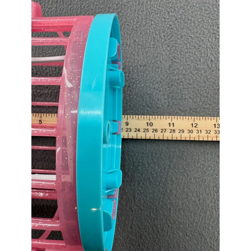 Little Live Pets Bird Cage Toy Kid Teal Interactive Flocked imaginative pretend
